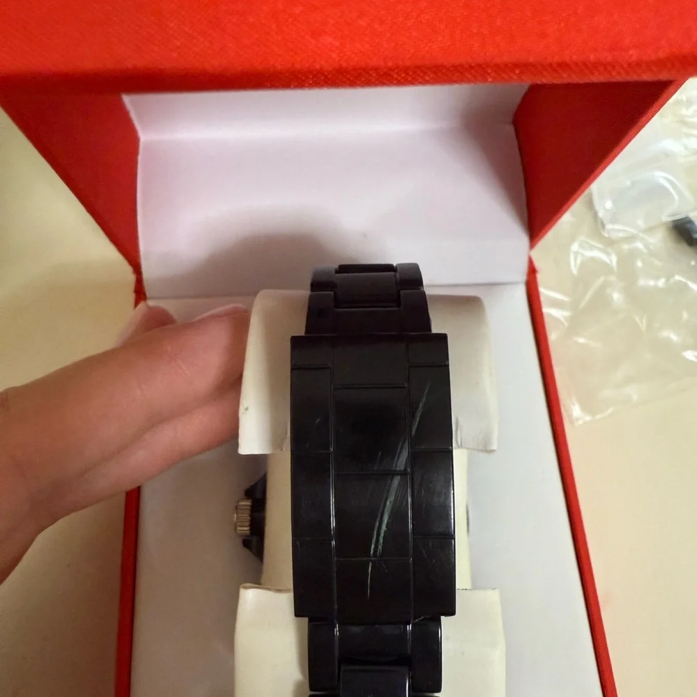 Style & Co. Silver Watch with Crystal Details